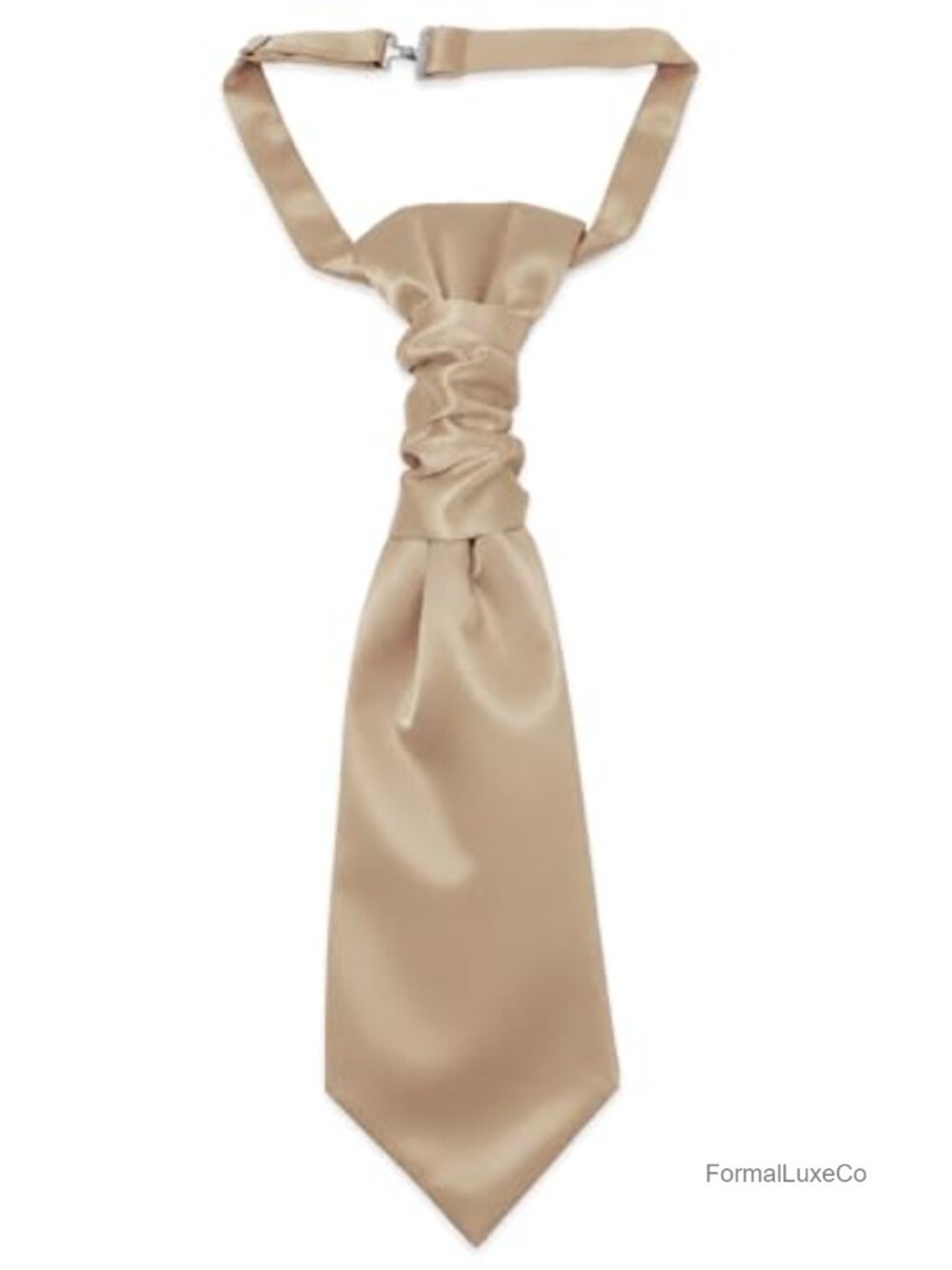 Pre Tied Cravat Ascot Mens Scarf Wedding Party Formal Accessory